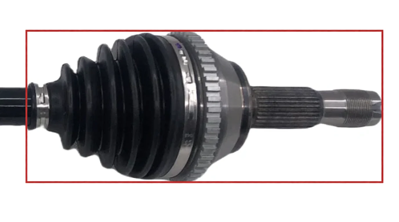 Drivaksel Maxus V80 venstre foran 745 mm