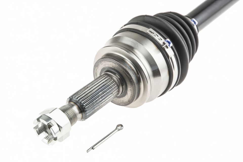 Drivaksel Jeep Patriot MK74 venstre foran 650 mm