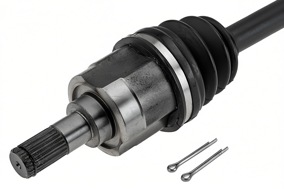 Drivaksel KIA RIO II venstre foran 634 mm