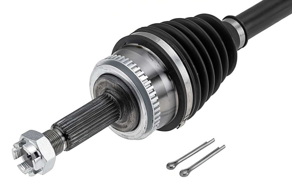 Drivaksel KIA RIO II venstre foran 634 mm