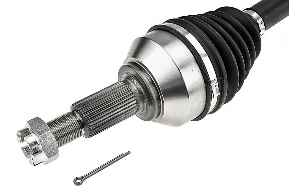 Drivaksel Nissan Pathfinder IV R52 venstre foran 696 mm