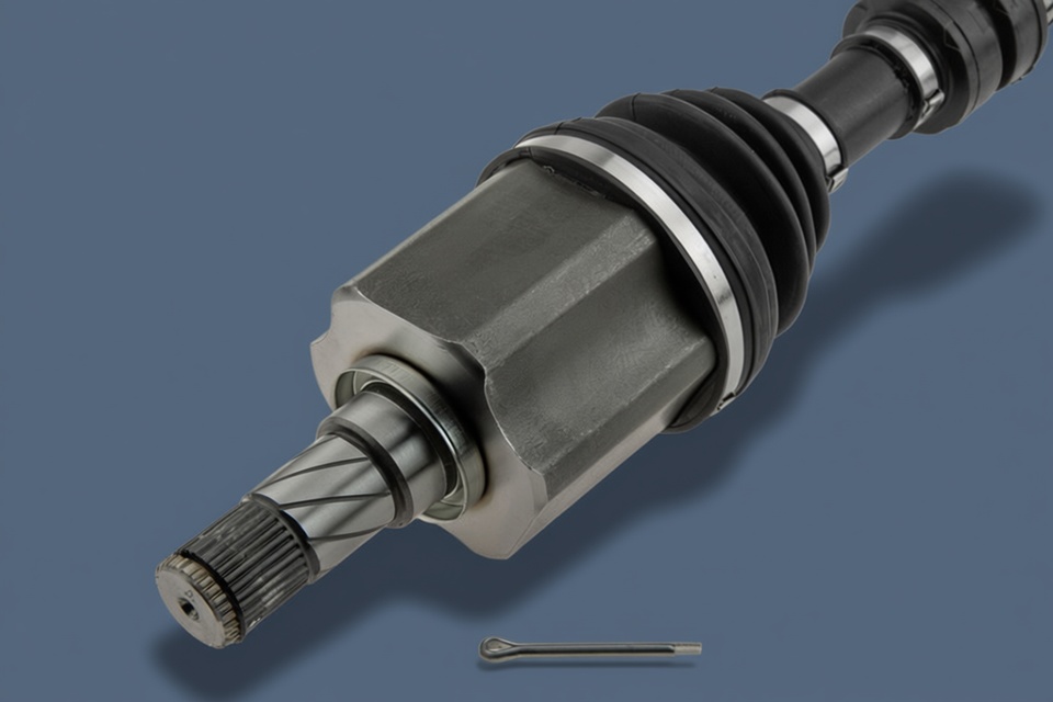 Drivaksel Nissan Qashqai venstre foran 670 mm