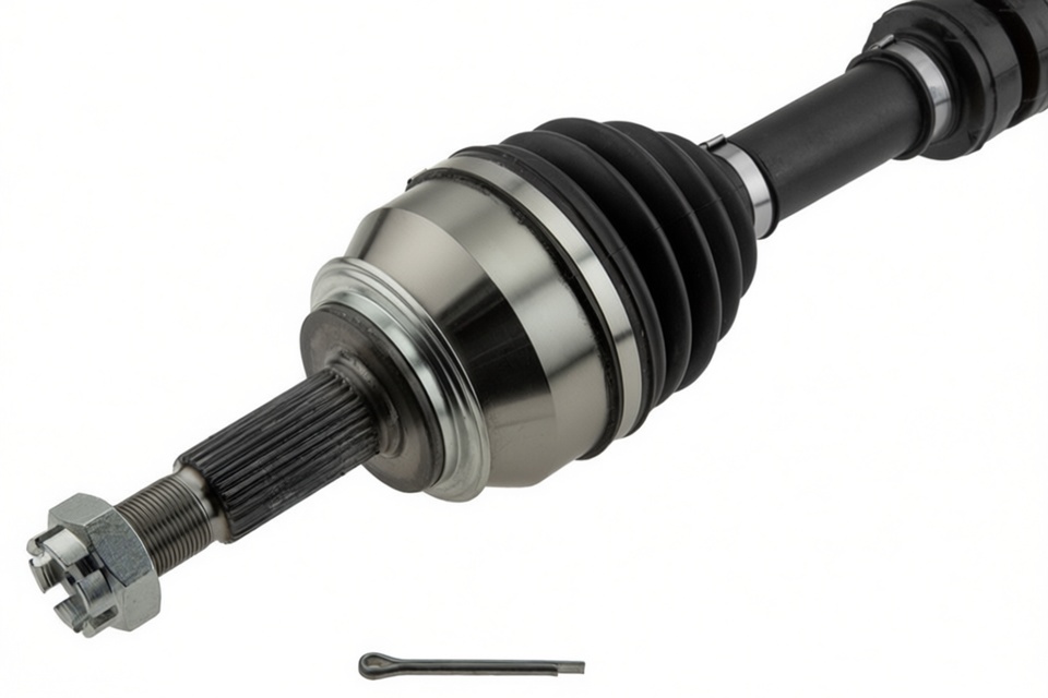 Drivaksel Nissan Qashqai venstre foran 670 mm