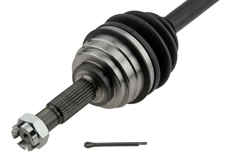 Drivaksel Nissan Micra venstre foran 650 mm
