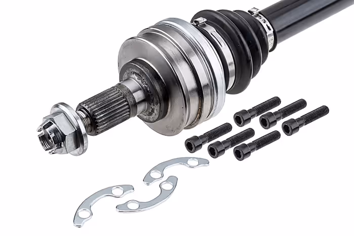 Drivaksel Porsche Boxster 987 venstre bak 530 mm