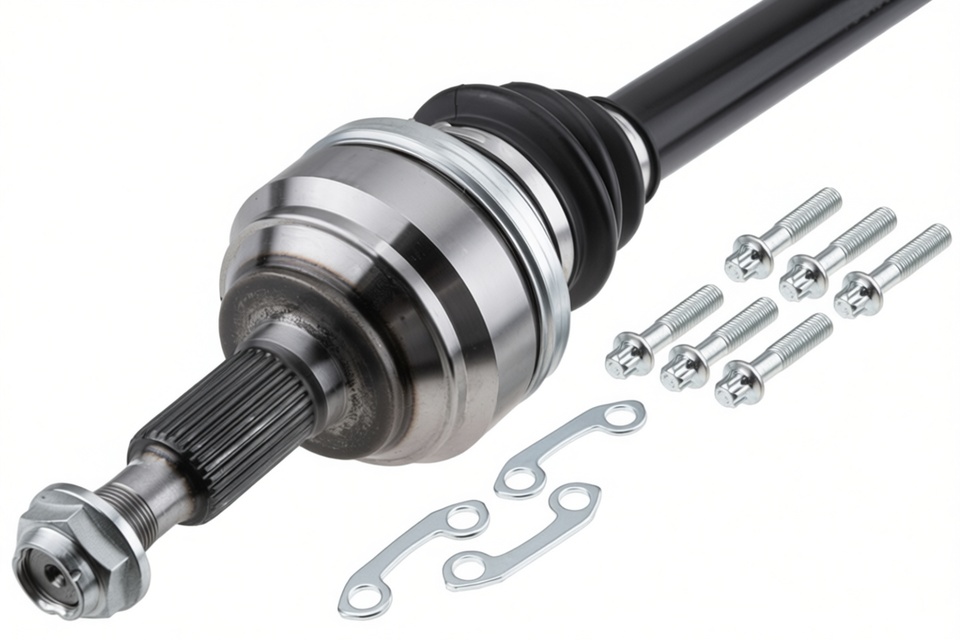 Drivaksel Porsche Cayman venstre bak 665 mm