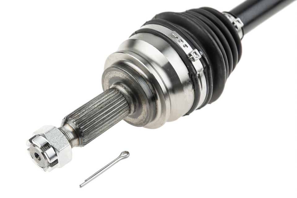 Drivaksel Jeep Patriot venstre foran 619 mm
