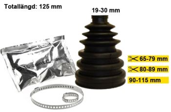 Universella drivknutsdamask